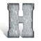 Galvanized Metal Letters for Wall Decor 3D Letter H for Hanging or Freestanding Unique Blend of Rustic Vintage Western and Industrial Styles Fits for Living Room Lobby Kitchen Bedroom Decoration